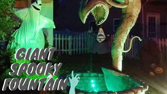 Giant Spooky Halloween Fountain